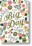 Big Day, Wedding Card Big Day, Wedding Card