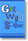 Silver and Blue, Get Well Card