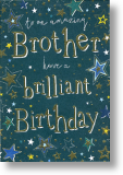 Amazing Brother, Brother Birthday Card