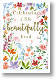 Beautifully Lived, Sympathy Card