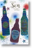 Cheers, Son Birthday Card