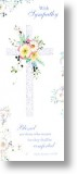 Comforted, Religious Sympathy Card