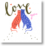 Purr-fect, Valentine's Day Card