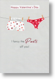 Fancy Pants, Funny Valentine's Day Card