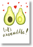 Let's Avocuddle, Funny Valentine's Day Card