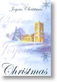 Joyous Christmas, Religious General Christmas Card
