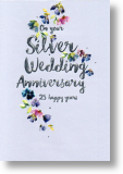 Happy Years, 25th Anniversary Card