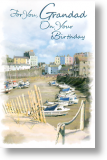 Harbour, Grandad Birthday Card