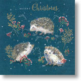 Hedgehogs, General Christmas Card