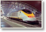 Eurostar In Waterloo Station, London Postcard
