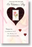 Loving Thoughts, Traditional Valentine's Day Card