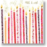 Make A Wish, Birthday Card for Her
