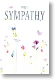 Meadow Flowers, Sympathy Card