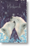 Polar Bear, Husband Christmas Card