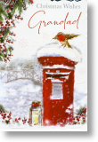 Postbox, Grandad Christmas Card