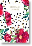 Red Roses, Birthday Card for Her