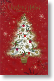 Red & Gold, Christmas Card