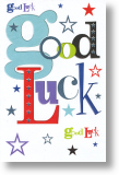 Silver Stars, Good Luck Card