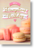 Scrumptious, Birthday Card for Her