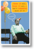 Seen It All, Funny Birthday Card