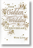 Special Couple, 50th Anniversary Card