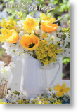 Spring Flowers, Easter Card