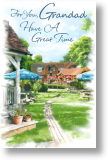 Summer Lawn, Grandad Birthday Card