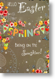 Sunshine, Easter Card