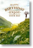 The Summit, Scenic Birthday card for him