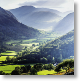 Thorneythwaite Farm, Scenic Blank Card