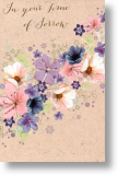 Time of Sorrow, Sympathy Card