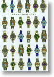 Watches, Birthday Card for Him