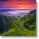 Winnats Pass, Scenic Blank Card