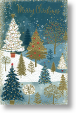 Winter Trees, Christmas Card