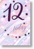 Wow! 12th Birthday Card