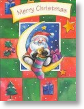Santa, Cute General Christmas Card