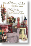 Amazing Time, Mum and Dad Christmas Card