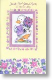Goosey, Cute Mother's Day Card, Large Card