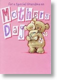 Bear Hug, Grandma Mother's Day Card