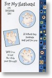 Elephant Trio, Husband Father's Day Card