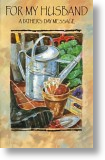 Green Fingers - Husband (large card)