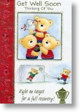 Right On Target, Cute Get Well Card