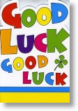Good Luck, Good Luck Card