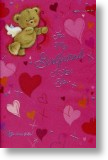 Cute Cupid, Girlfriend Valentine's Day Card