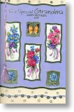 Floral Display, Grandma Mothers Day Card