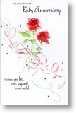 For You, Ruby Anniversary Card