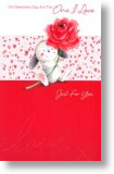 Rose, Cute Valentine's Day Card