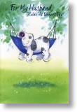 Relaxed Dog - Husband