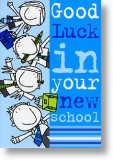 New School, Good Luck Card