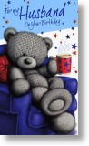 Teddy with Cuppa - Husband